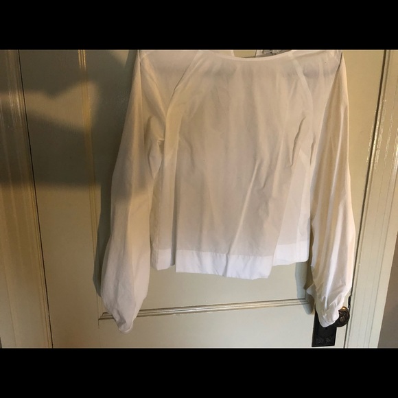 Babaton white cotton top - Picture 2 of 5